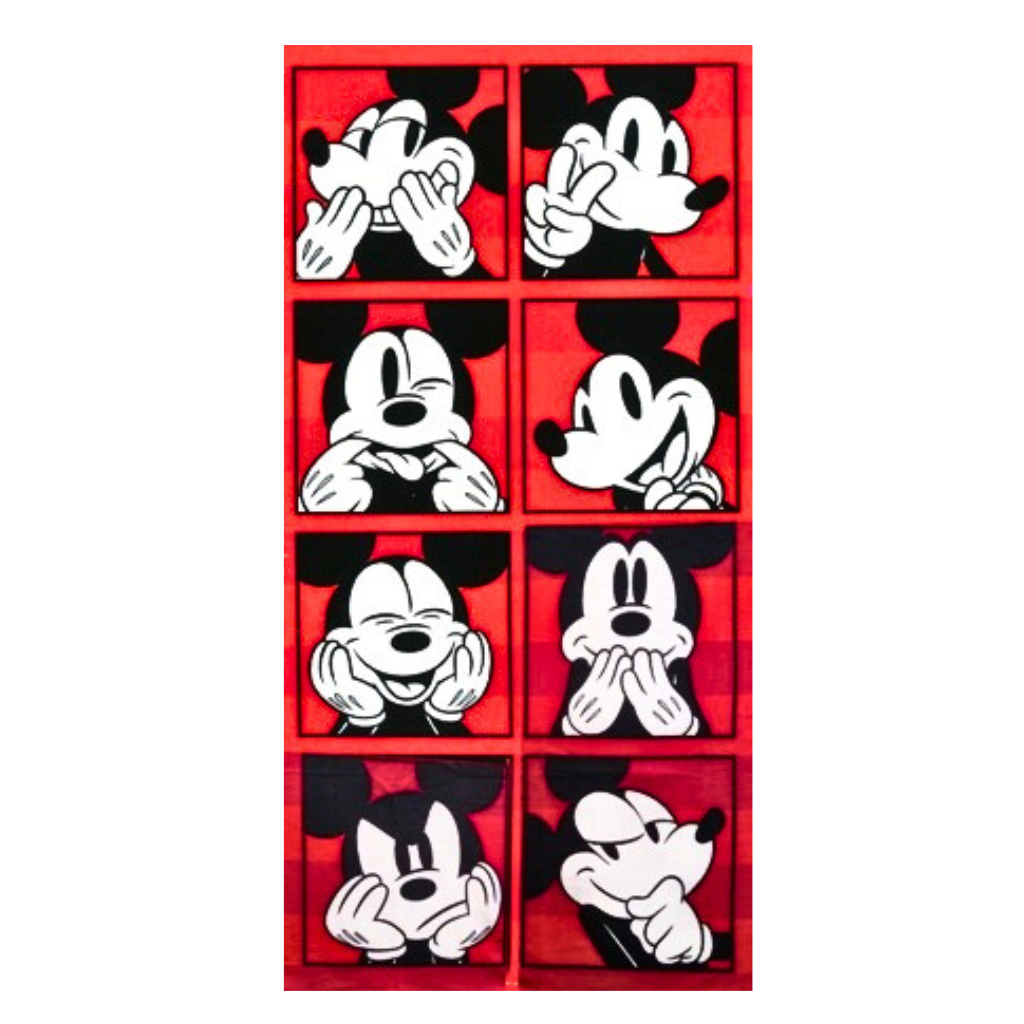 Disney Mickey Mouse Laughter Beach Towel