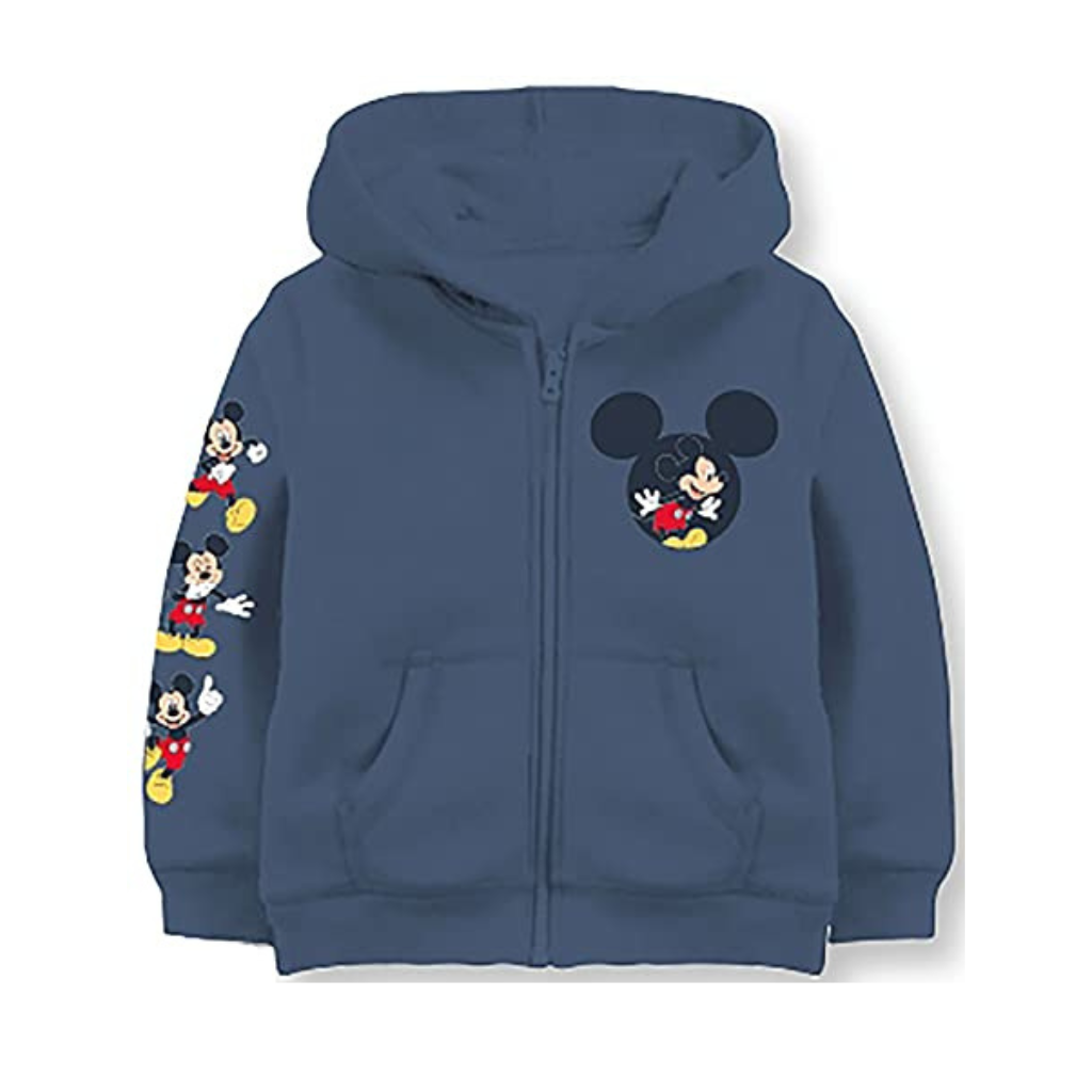 Disney Boys Mickey Mouse Expressions Stack Fleece Hoodie