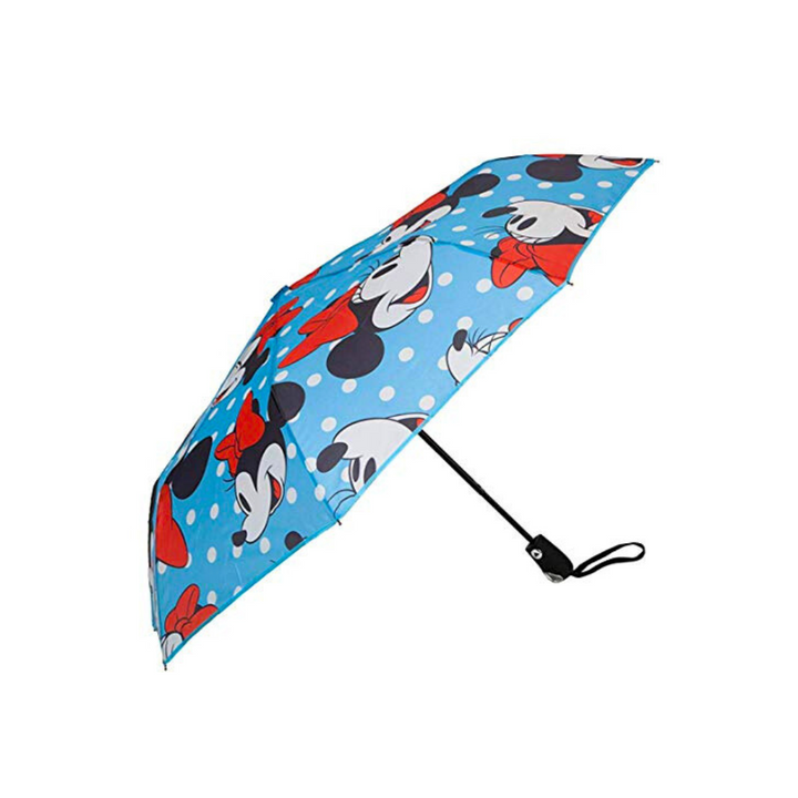 Disney Minnie Mouse Polka Dots Adult Auto-Open Umbrella
