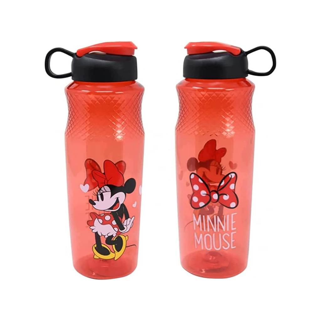 Disney’s Minnie Mouse 30oz Sullivan Sports Water Bottle, BPA-free, Red/Black
