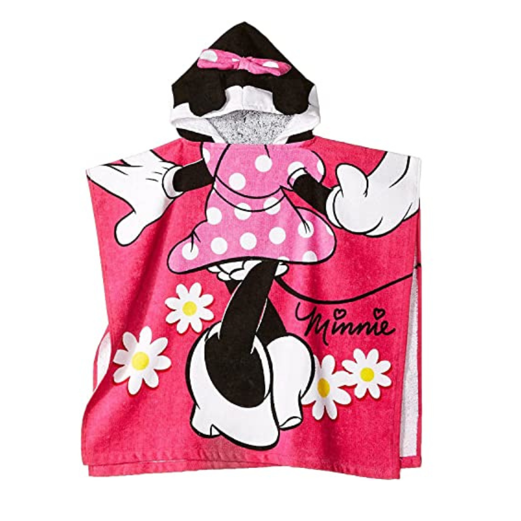 Disney Minnie Mouse Hooded Towel Set for Kids