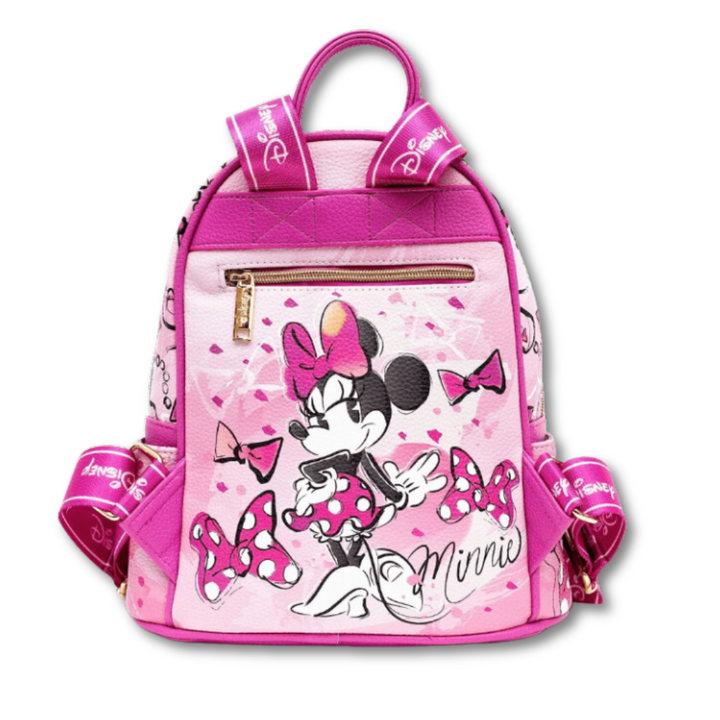 Disney Minnie Mouse 11″ Vegan Leather Mini Backpack