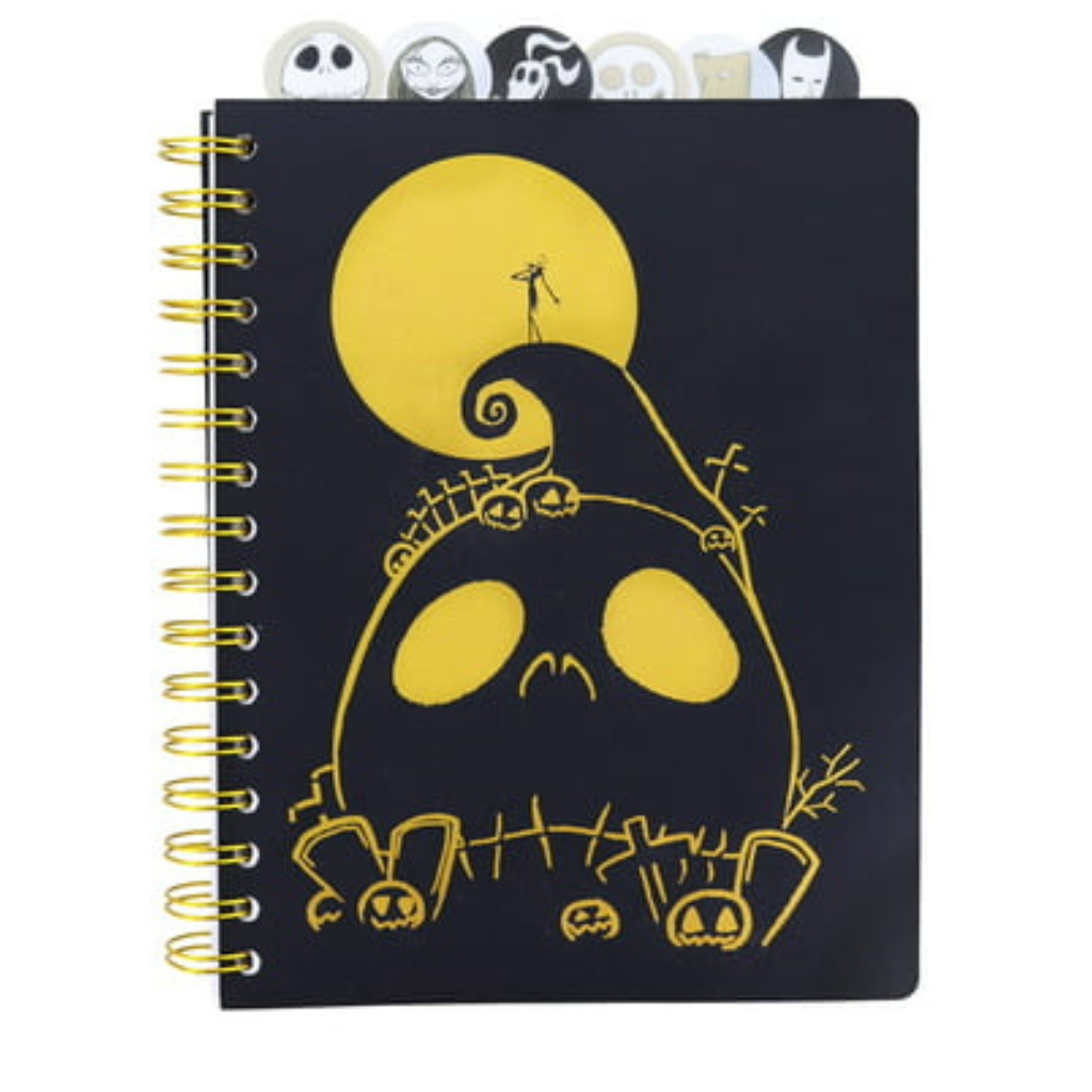Innovative Designs Nightmare Before Christmas 6-Tab Spiral Notebook Journal