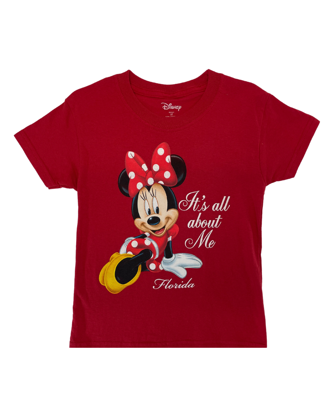 Disney Toddlers Minnie Mouse Florida "All About Me" Tee