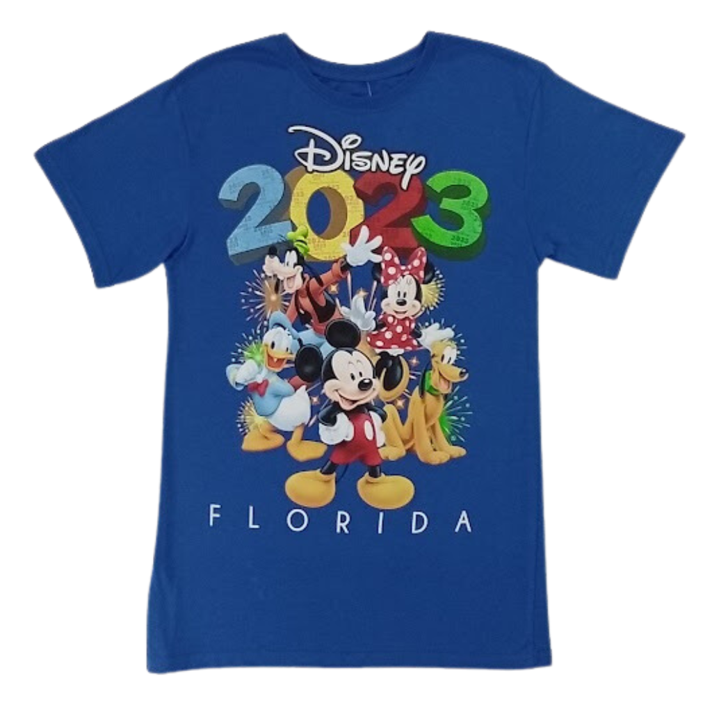 Disney 2023 Mickey Mouse and Friends Adult T-Shirt