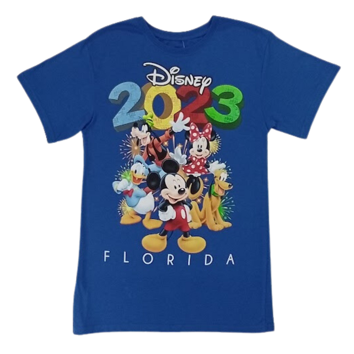 Disney 2023 Mickey Mouse and Friends Adult T-Shirt