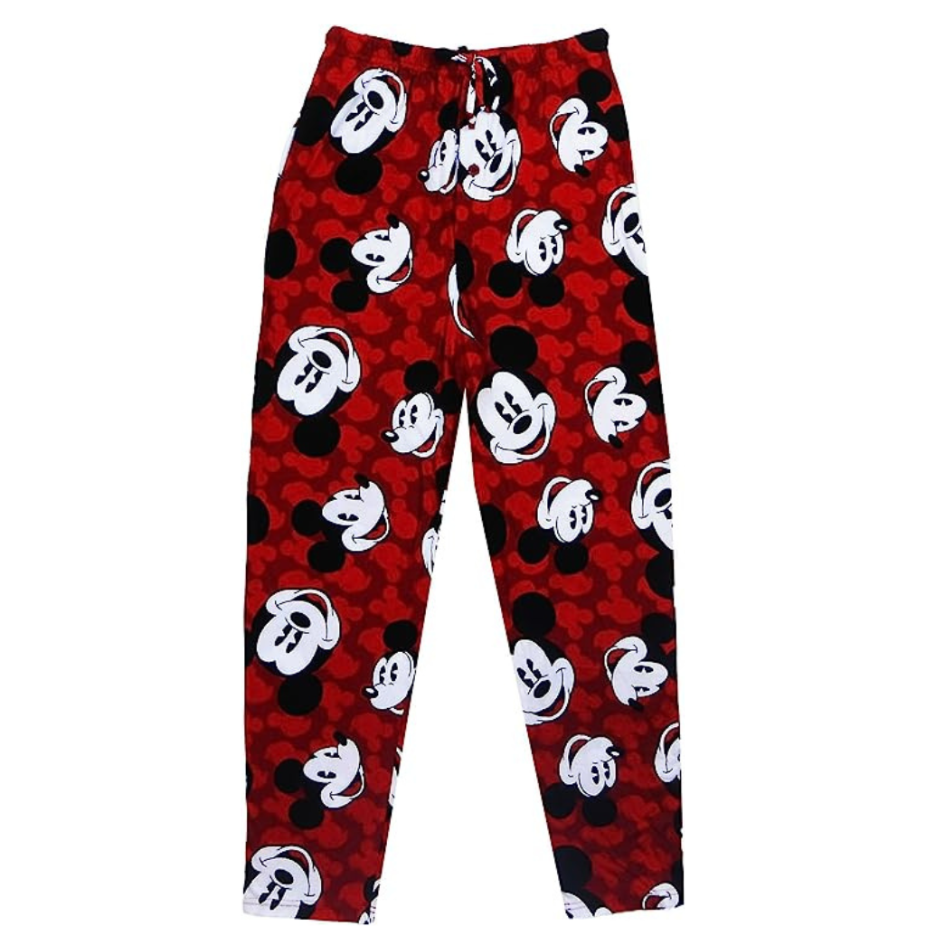 Disney Mens All Over Mickey Mouse Pajama Pant