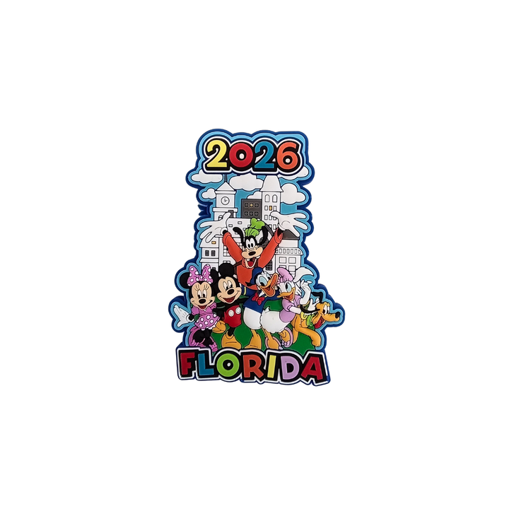Mickey & Gang 2026 Magnet, Limited Edition Disney Collectible
