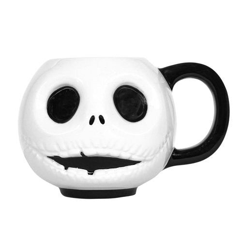Nightmare Before Christmas Jack Expressions Ceramic Mug four different expressions